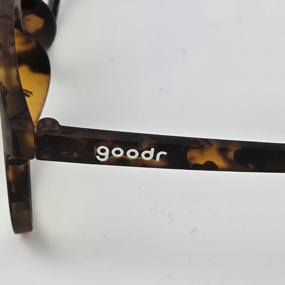 Goodr Insert Coin To Continue Blue Light Glasses Tortoise Brown Keyhole With Bag - Picture 11 of 12